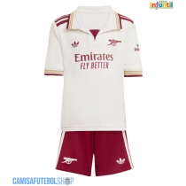 Camisa de time de futebol Arsenal Gabriel Magalhaes #6 Replicas 3º Equipamento Infantil 2025-26 Manga Curta (+ Calças curtas)